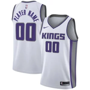 Clásico Cool Sacramento Kings Nike Swingman Custom Jersey White Association Edition