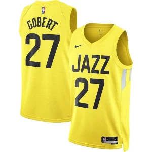 Hermoso Rudy Gobert Utah Jazz Nike Unisex Swingman Jersey Icon Edition Gold