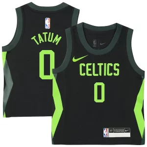 Lujoso Perfecto Comodo Jayson Tatum Boston Celtics Nike Toddler 2024/25 Swingman Player Jersey City Edition Black
