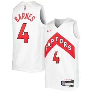 Chulo Original Scottie Barnes Toronto Raptors Nike Youth Swingman Jersey Association Edition White/Red