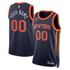 Robusto Sofisticado Ideal New York Knicks Jordan Brand Unisex 2022/23 Swingman Custom Jersey Statement Edition Navy