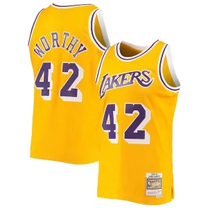 Exquisito Increíble Fácil de llevar James Worthy Los Angeles Lakers 1984/85 Hardwood Classics Swingman Jersey Gold