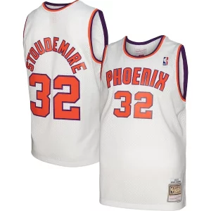 Bonito Comodo Amar'e Stoudemire Phoenix Suns 2001/02 Hardwood Classics Swingman Jersey White/Purple