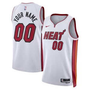 Chulo Increíble Práctico Miami Heat Nike Unisex Swingman Custom Jersey White Association Edition