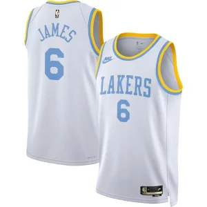 Original Clásico LeBron James Los Angeles Lakers Nike Swingman Jersey Classic Edition White