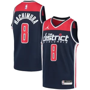 Hermoso Rui Hachimura Washington Wizards Jordan Brand Youth 2020/21 Swingman Player Jersey Statement Edition Navy