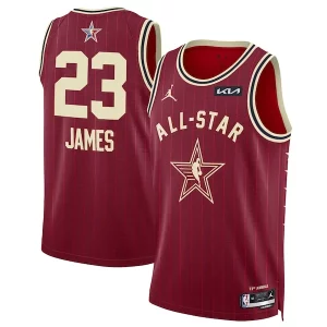 Robusto LeBron James Jordan Brand Unisex 2024 NBA All Star Game Swingman Jersey Crimson