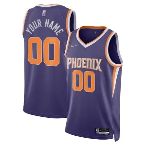 Fantástico Único Phoenix Suns Nike 2021/22 Diamond Swingman Custom Jersey Icon Edition Purple