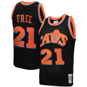 Moderno Comodo Cleveland Cavaliers 1984 85 Hardwood Classics World B. Free Reload 3.0 Swingman Jersey Black