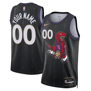 Bonito Exquisito Encantador Toronto Raptors Nike Unisex 2024/25 Custom Swingman Jersey City Edition Black