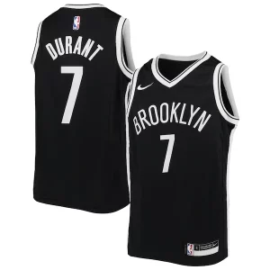 Increíble Lujoso Kevin Durant Brooklyn Nets Nike Youth Swingman Jersey Icon Edition Black