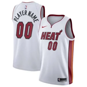 Exquisito Versátil Miami Heat Nike 2020/21 Swingman Custom Jersey Association Edition White