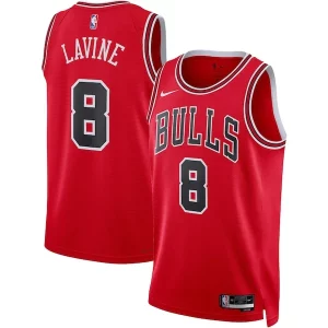 Chulo Maravilloso Zach LaVine Chicago Bulls Nike Unisex Swingman Jersey Icon Edition Red/White