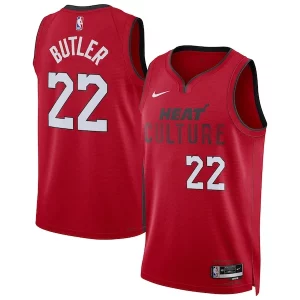 Fácil de llevar Magnífico Jimmy Butler Miami Heat Nike Unisex 2024/25 Swingman Player Jersey City Edition Red