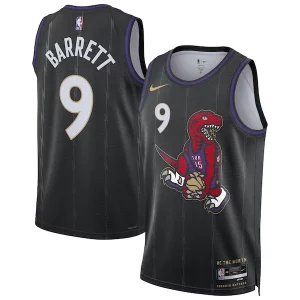 Elegante Magnífico RJ Barrett Toronto Raptors Nike Unisex 2024/25 Swingman Player Jersey City Edition Black