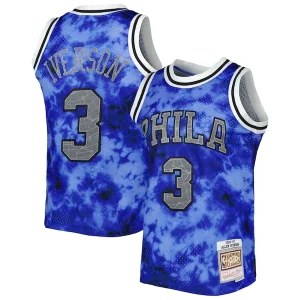 Perfecto Moderno Robusto Allen Iverson Philadelphia 76ers 1996/97 Galaxy Swingman Jersey Royal