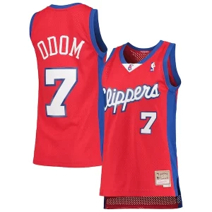 Delicioso Lamar Odom LA Clippers Women's 2000/01 Hardwood Classics Swingman Jersey Red