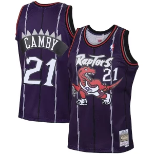 Cool Encantador Marcus Camby Toronto Raptors 2001/02 Hardwood Classics Swingman Jersey Purple