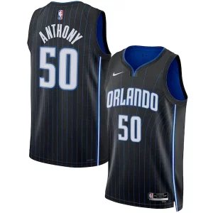 Sofisticado Moderno Cole Anthony Orlando Magic Nike Unisex Swingman Jersey Icon Edition Black/White