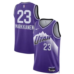 Exquisito Lauri Markkanen Utah Jazz Nike Unisex 2023/24 Swingman Jersey Purple City Edition