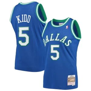Atractivo Práctico Perfecto Jason Kidd Dallas Mavericks 1994/95 Hardwood Classics Swingman Jersey Blue