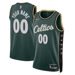 Perfecto Moderno Boston Celtics Nike Unisex 2022/23 Swingman Custom Jersey City Edition Kelly Green
