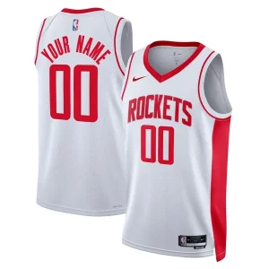 Sofisticado Chulo Comodo Houston Rockets Nike Unisex Swingman Custom Jersey White Association Edition