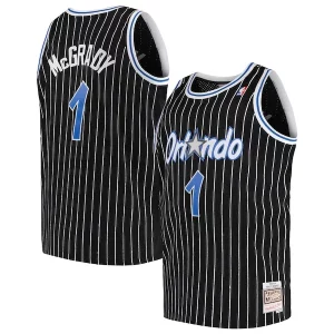 Exquisito Chulo Tracy McGrady Orlando Magic 2003/04 Big & Tall Hardwood Classics Swingman Jersey Black/Blue