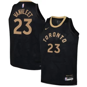 Lujoso Fred VanVleet Toronto Raptors Nike Youth 2022/23 Swingman Jersey City Edition Black