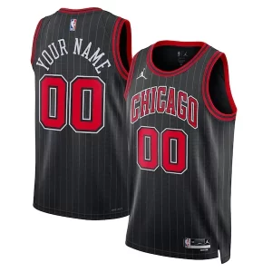 Genial Comodo Fácil de llevar Chicago Bulls Jordan Brand Unisex 2022/23 Swingman Custom Jersey Statement Edition Black