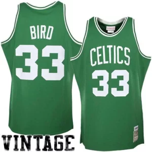 Delicioso Sofisticado Larry Bird Boston Celtics 1985/86 Hardwood Classics Authentic Jersey Kelly Green