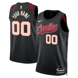 Genial Clásico Atractivo Portland Trail Blazers Nike Unisex 2023/24 Custom Swingman Jersey Black City Edition