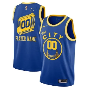 Maravilloso Golden State Warriors Nike 2020/21 Hardwood Classics Swingman Custom Jersey Blue