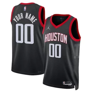 Ideal Perfecto Houston Rockets Jordan Brand Unisex 2022/23 Swingman Custom Jersey Statement Edition Black