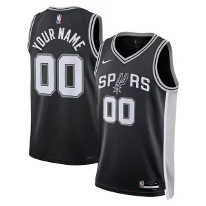 Chulo San Antonio Spurs Nike Unisex Swingman Custom Jersey Black Icon Edition