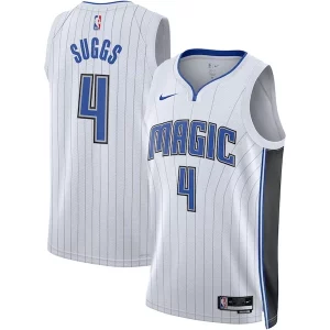 Chulo Jalen Suggs Orlando Magic Nike Unisex Swingman Jersey Association Edition White/Black