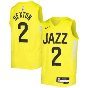 Elegante Collin Sexton Utah Jazz Nike Youth Swingman Jersey Icon Edition Yellow