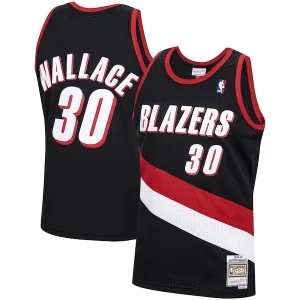 Atractivo Perfecto Rasheed Wallace Portland Trail Blazers 1999/00 Hardwood Classics Swingman Jersey Black