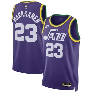 Encantador Moderno Lauri Markkanen Utah Jazz Nike Unisex 2023/24 Swingman Replica Jersey Classic Edition Purple