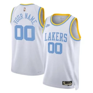 Elegante Fácil de llevar Los Angeles Lakers Nike Unisex 2022/23 Custom Swingman Jersey Classic Edition White