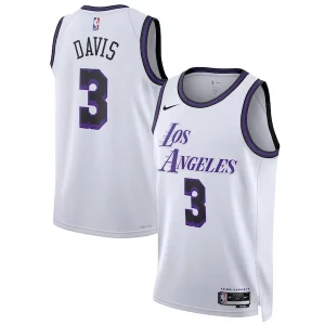 Atractivo Fantástico Práctico Anthony Davis Los Angeles Lakers Nike Unisex 2022/23 Swingman Jersey City Edition White