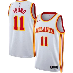 Elegante Magnífico Trae Young Atlanta Hawks Nike Unisex Swingman Jersey Association Edition White/Red