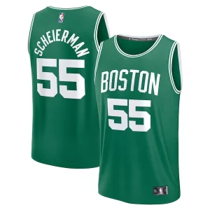 Elegante Baylor Scheierman Boston Celtics 2024 NBA Draft Fast Break Player Jersey Icon Edition Kelly Green