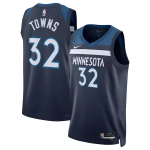 Chulo Comodo Karl Anthony Towns Minnesota Timberwolves Nike Unisex Swingman Jersey Icon Edition Navy
