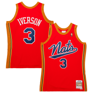 Versátil Allen Iverson Philadelphia 76ers 2004/05 Hardwood Classics Swingman Jersey Red
