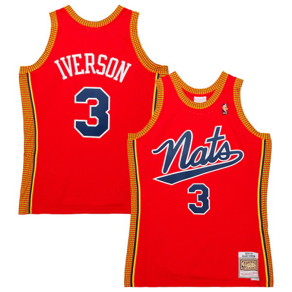 Versátil Allen Iverson Philadelphia 76ers 2004/05 Hardwood Classics Swingman Jersey Red