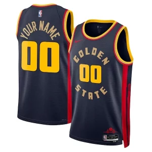 Delicioso Maravilloso Genial Golden State Warriors Nike Unisex 2024/25 Custom Swingman Jersey City Edition Navy