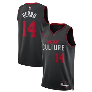 Robusto Resistente Tyler Herro Miami Heat Nike Unisex 2023/24 Swingman Jersey Black City Edition