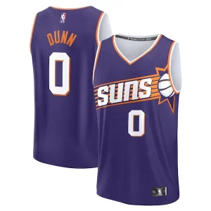 Original Ryan Dunn Phoenix Suns Youth 2024 NBA Draft Fast Break Player Jersey Icon Edition Purple
