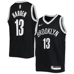 Moderno Elegante James Harden Brooklyn Nets Nike Youth Swingman Jersey Icon Edition Black